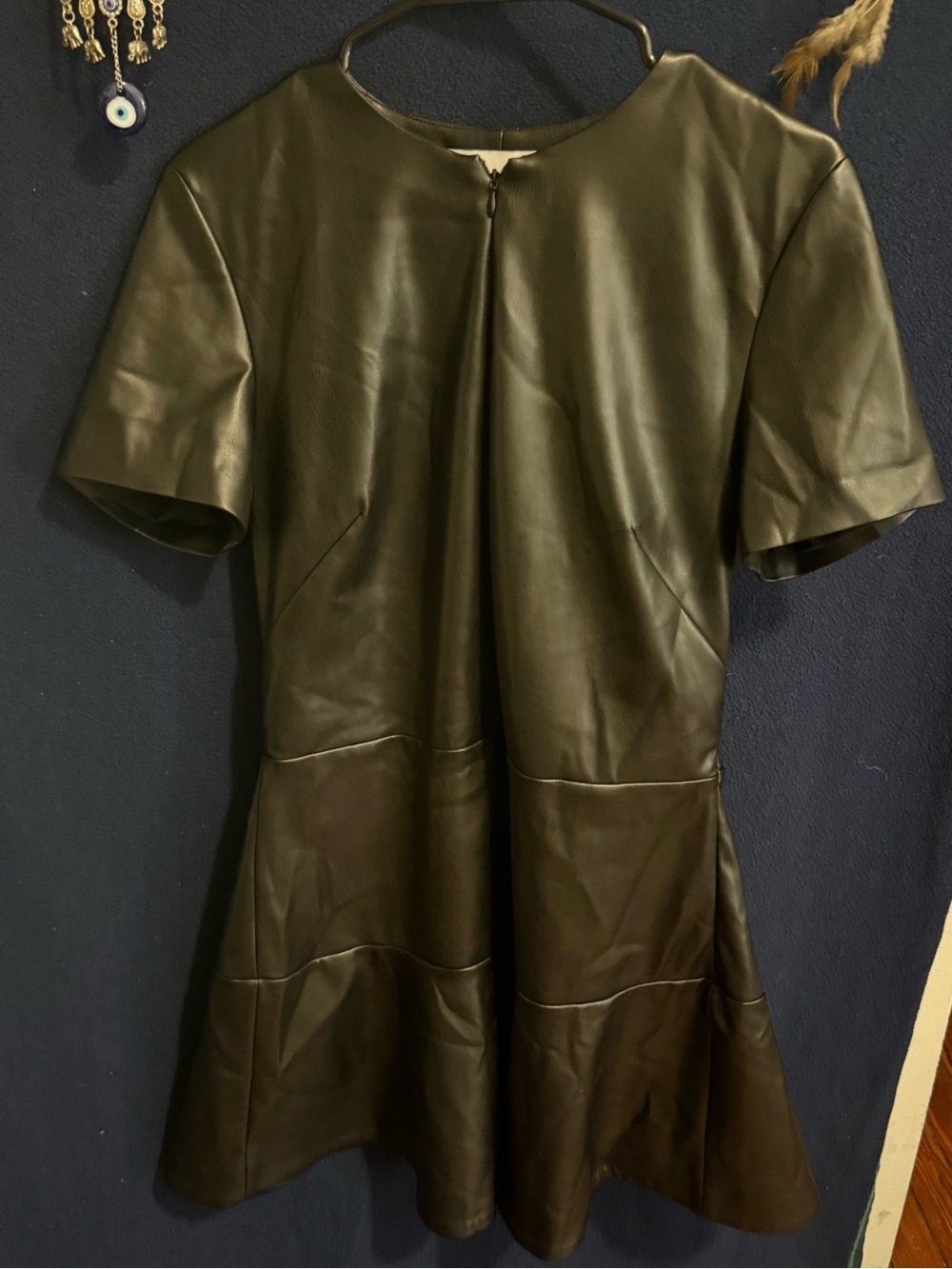 Proenza Schouler Black Leather Dress